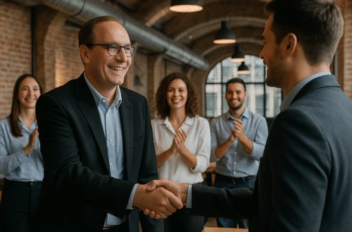 Liderança personalizada unindo pessoas e desempenho máximo em equipes de trabalho